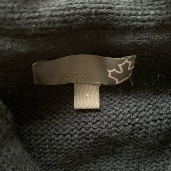 Boys Navy Winter Cardigan - Picture 3 of 7